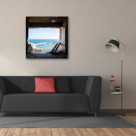 Image of 'Broken Sea View' by Roman Robroek Giclee Canvas Wall Art,37 x 37