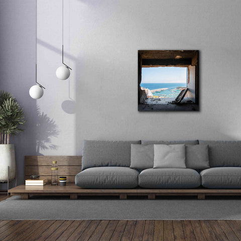 Image of 'Broken Sea View' by Roman Robroek Giclee Canvas Wall Art,37 x 37