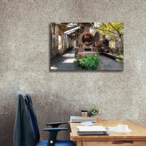 Image of 'Abandoned Trail' by Roman Robroek Giclee Canvas Wall Art,40 x 26