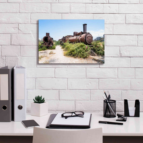 Image of 'Train Heritage' by Roman Robroek Giclee Canvas Wall Art,18 x 12