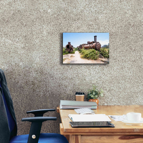 Image of 'Train Heritage' by Roman Robroek Giclee Canvas Wall Art,18 x 12