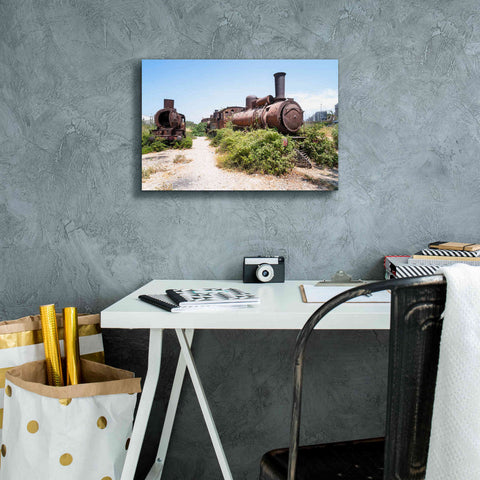 Image of 'Train Heritage' by Roman Robroek Giclee Canvas Wall Art,18 x 12