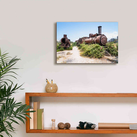 Image of 'Train Heritage' by Roman Robroek Giclee Canvas Wall Art,18 x 12