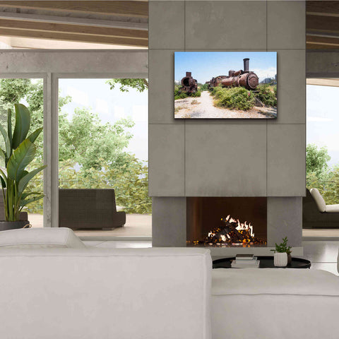 Image of 'Train Heritage' by Roman Robroek Giclee Canvas Wall Art,40 x 26