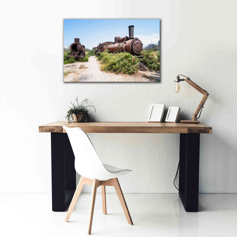 Image of 'Train Heritage' by Roman Robroek Giclee Canvas Wall Art,40 x 26