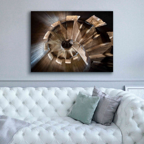 Image of 'Shadow In The Staircase' by Roman Robroek Giclee Canvas Wall Art,54 x 40