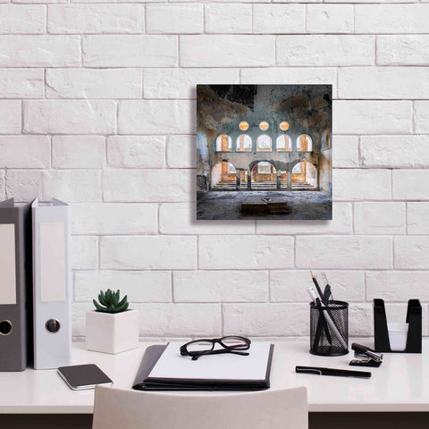 Image of 'Abandoned Synagogue' by Roman Robroek Giclee Canvas Wall Art,12 x 12