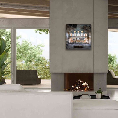 Image of 'Abandoned Synagogue' by Roman Robroek Giclee Canvas Wall Art,26 x 26