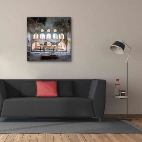Image of 'Abandoned Synagogue' by Roman Robroek Giclee Canvas Wall Art,37 x 37