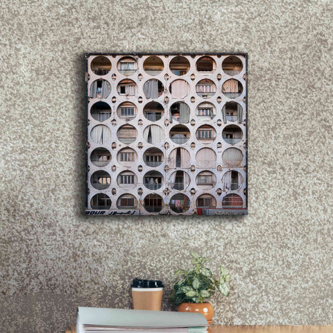 Image of 'Oval Appartments' by Roman Robroek Giclee Canvas Wall Art,18 x 18