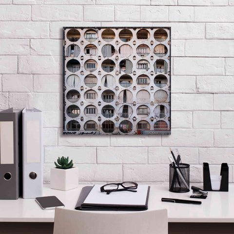 Image of 'Oval Appartments' by Roman Robroek Giclee Canvas Wall Art,18 x 18