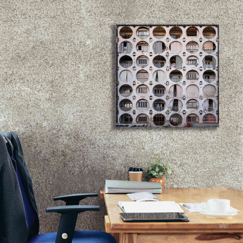 Image of 'Oval Appartments' by Roman Robroek Giclee Canvas Wall Art,26 x 26