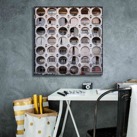 Image of 'Oval Appartments' by Roman Robroek Giclee Canvas Wall Art,26 x 26