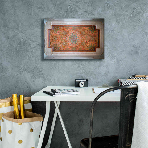 Image of 'Sursock Ceiling' by Roman Robroek Giclee Canvas Wall Art,18 x 12