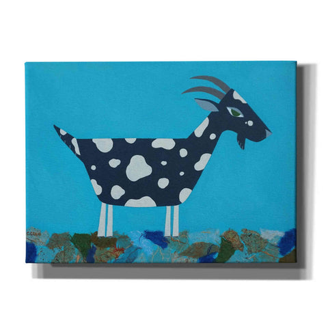 Image of 'Fergus The Goat by Casey Craig Giclee Canvas Wall Art