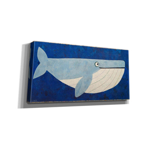 Image of 'Wendell the Whale by Casey Craig Giclee Canvas Wall Art