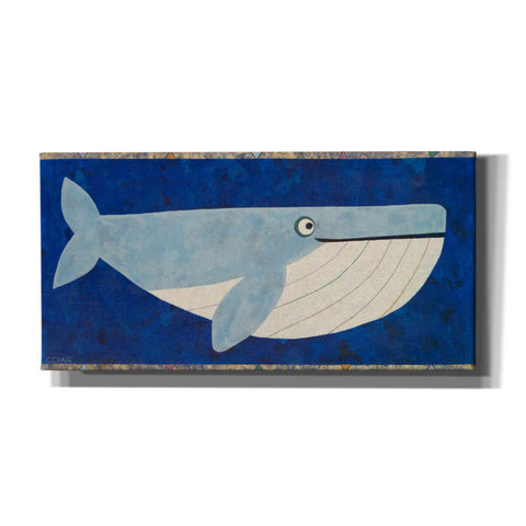 Image of 'Wendell the Whale by Casey Craig Giclee Canvas Wall Art