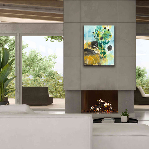 Image of 'Sunflower Kisses II by Corina Capri Giclee Canvas Wall Art,26 x 34