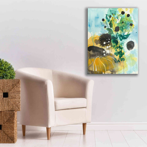 Image of 'Sunflower Kisses II by Corina Capri Giclee Canvas Wall Art,26 x 34