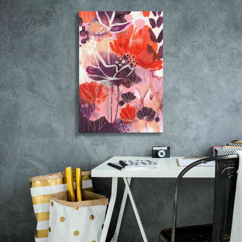Image of 'Open Up by Corina Capri Giclee Canvas Wall Art,18 x 26
