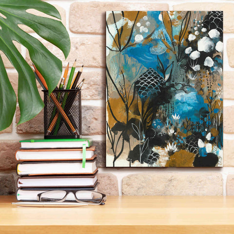 Image of 'January Song by Corina Capri Giclee Canvas Wall Art,12 x 16