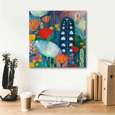 Image of 'Nuit Blanche by Corina Capri Giclee Canvas Wall Art,18 x 18