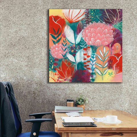 Image of 'Sensuality by Corina Capri Giclee Canvas Wall Art,37 x 37