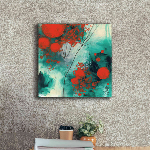 Image of 'Winter Solstice by Corina Capri Giclee Canvas Wall Art,18 x 18