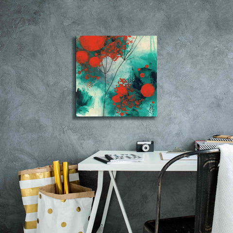 Image of 'Winter Solstice by Corina Capri Giclee Canvas Wall Art,18 x 18