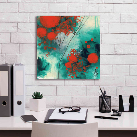 Image of 'Winter Solstice by Corina Capri Giclee Canvas Wall Art,18 x 18