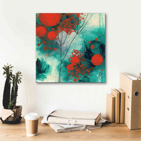 Image of 'Winter Solstice by Corina Capri Giclee Canvas Wall Art,18 x 18