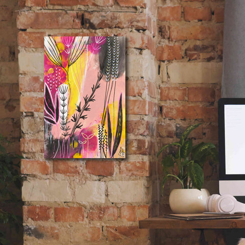 Image of 'Spring in Pink by Corina Capri Giclee Canvas Wall Art,12 x 18
