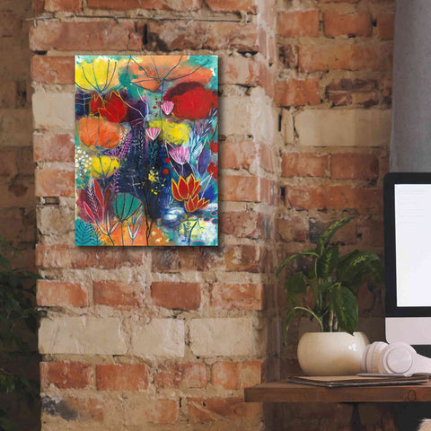 Image of 'All You Need is a Garden by Corina Capri Giclee Canvas Wall Art,12 x 16