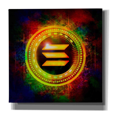 Image of Epic Graffiti'Solana Better Than Gold' by Epic Portfolio Giclee Canvas Wall Art