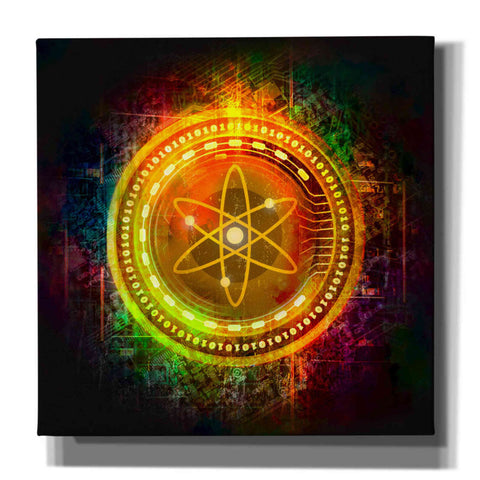 Image of Epic Graffiti'Cosmos Better Than Gold' by Epic Portfolio Giclee Canvas Wall Art