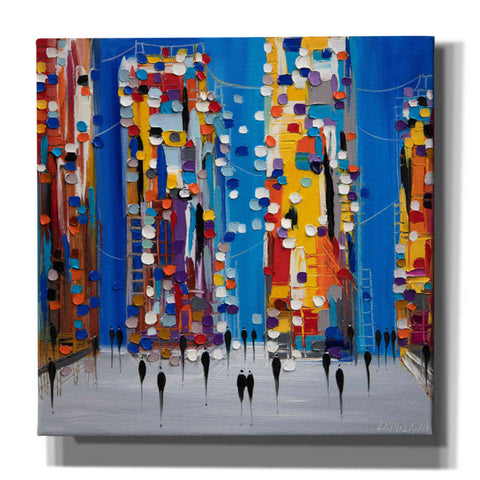 Image of 'City Sunrise' by Ekaterina Ermilkina Giclee Canvas Wall Art