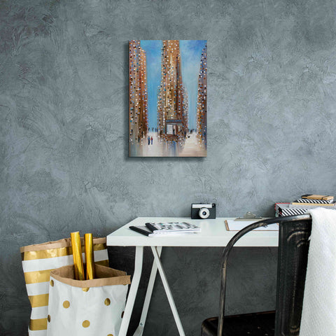 Image of 'Coffee Shop ' by Ekaterina Ermilkina Giclee Canvas Wall Art,12 x 18