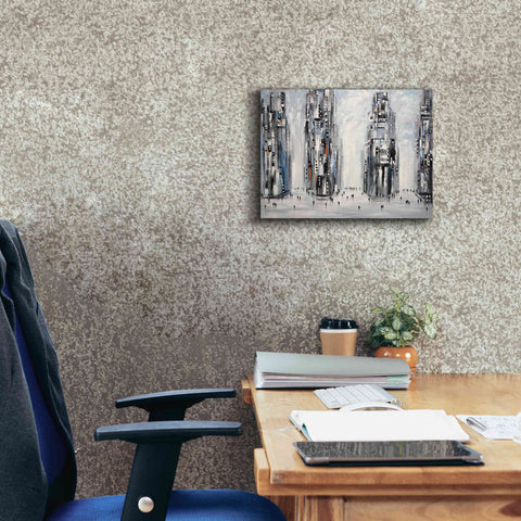 Image of 'In New York City' by Ekaterina Ermilkina Giclee Canvas Wall Art,16 x 12