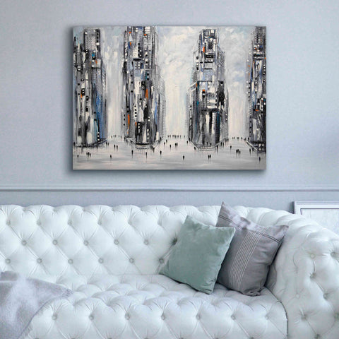 Image of 'In New York City' by Ekaterina Ermilkina Giclee Canvas Wall Art,54 x 40