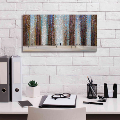 Image of 'Rain And Love' by Ekaterina Ermilkina Giclee Canvas Wall Art,24 x 12