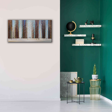 Image of 'Rain And Love' by Ekaterina Ermilkina Giclee Canvas Wall Art,40 x 20