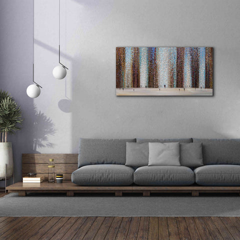 Image of 'Rain And Love' by Ekaterina Ermilkina Giclee Canvas Wall Art,60 x 30