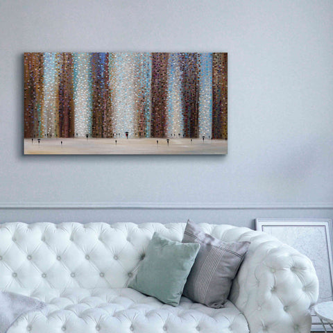 Image of 'Rain And Love' by Ekaterina Ermilkina Giclee Canvas Wall Art,60 x 30