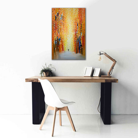 Image of 'Rainy Sunset Together' by Ekaterina Ermilkina Giclee Canvas Wall Art,26 x 40