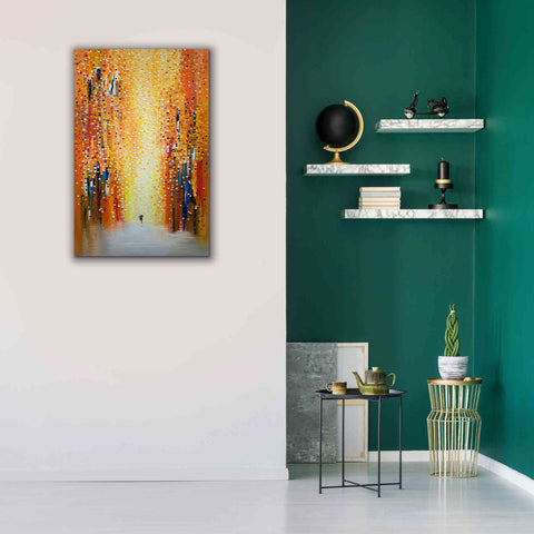 Image of 'Rainy Sunset Together' by Ekaterina Ermilkina Giclee Canvas Wall Art,26 x 40