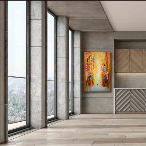 Image of 'Rainy Sunset Together' by Ekaterina Ermilkina Giclee Canvas Wall Art,40 x 60