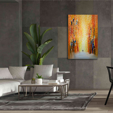 Image of 'Rainy Sunset Together' by Ekaterina Ermilkina Giclee Canvas Wall Art,40 x 60