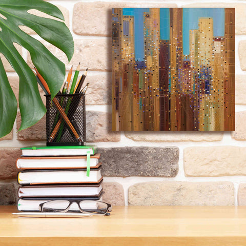 Image of 'Urban Empire' by Ekaterina Ermilkina Giclee Canvas Wall Art,12 x 12