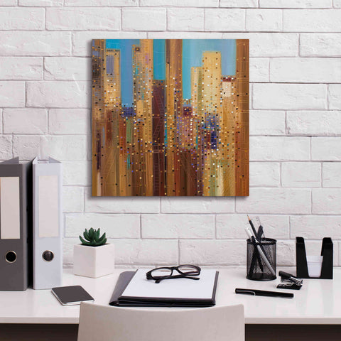 Image of 'Urban Empire' by Ekaterina Ermilkina Giclee Canvas Wall Art,18 x 18