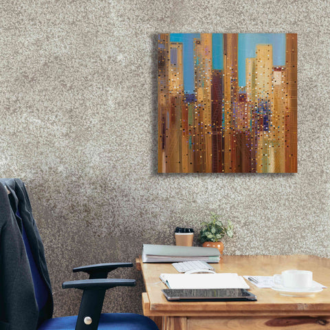 Image of 'Urban Empire' by Ekaterina Ermilkina Giclee Canvas Wall Art,26 x 26